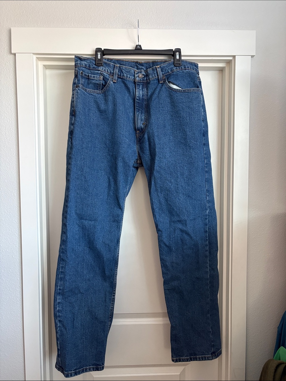 Levis Men's Blue Denim Jeans